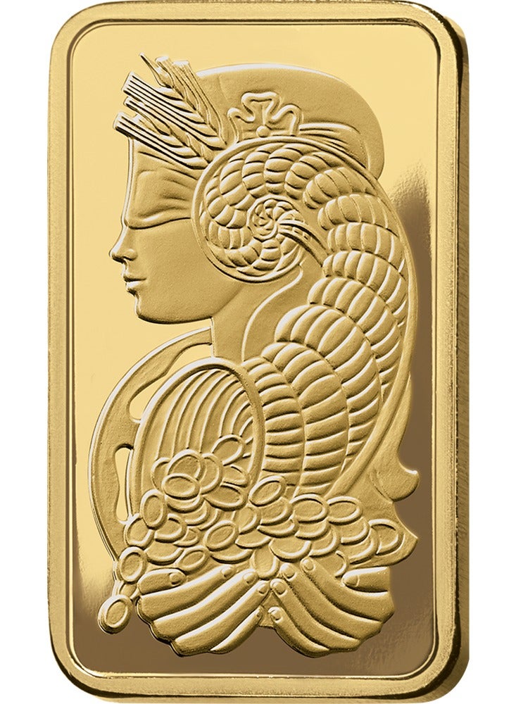 PAMP Suisse PAMP Lady Fortuna™ Gold Minted Bar - 5 gram 999.9 Purity Bar - 24 Karat - Image 3