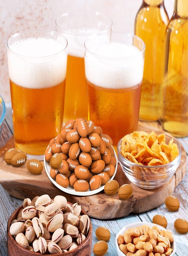 Jerify 250 Pack Mini Footballs Stress Balls Bulk 1.4 Inch Small Soft Foam Sports Balls Fidget Toys for Adults Goodie Bag Stuffers for Birthday Sports Carnival Party Favors(Brown,1.46 x 0.98 Inch) - Image 3