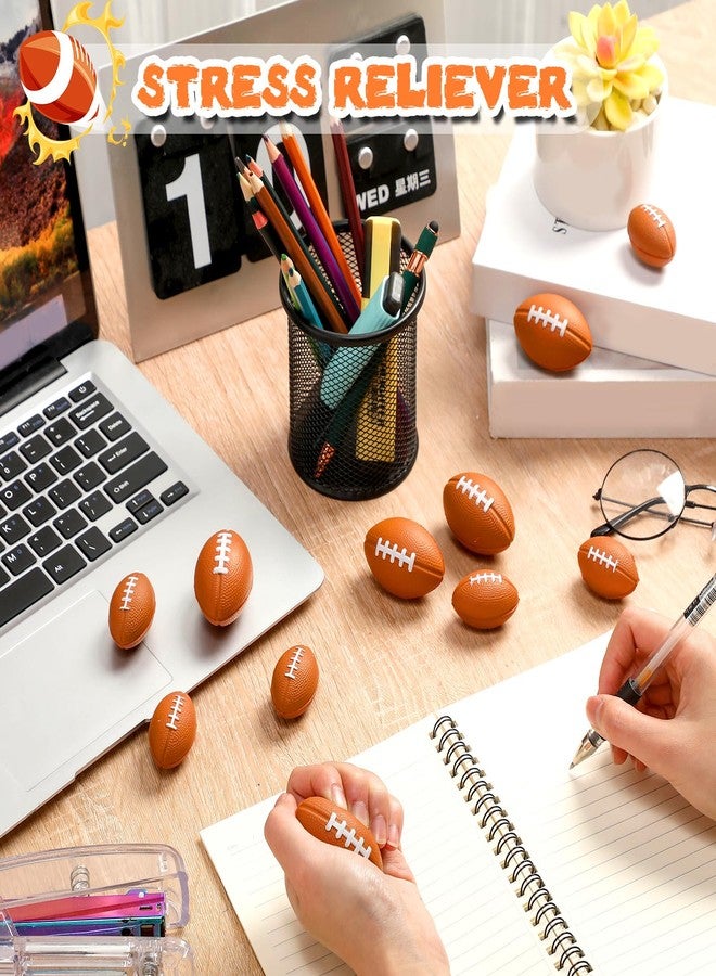 Jerify 250 Pack Mini Footballs Stress Balls Bulk 1.4 Inch Small Soft Foam Sports Balls Fidget Toys for Adults Goodie Bag Stuffers for Birthday Sports Carnival Party Favors(Brown,1.46 x 0.98 Inch) - Image 5
