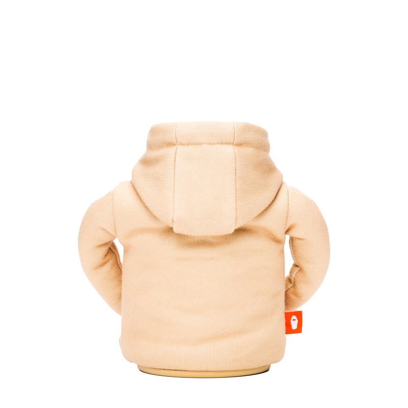 PUFFIN Puffin - The Hoodie Sweatshirt - Insulated 12 oz Can Cooler I Beer Bottle & Soda Can Insulator  Keep Drinks and Beverages Cold - Taco Tan/Sailor Blue - Image 4
