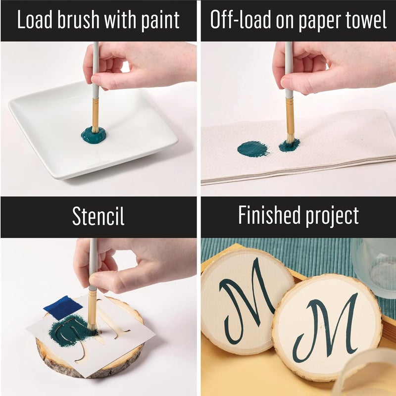 PLAID Stencil Brush (3/4-Inch), 34068 - Image 3