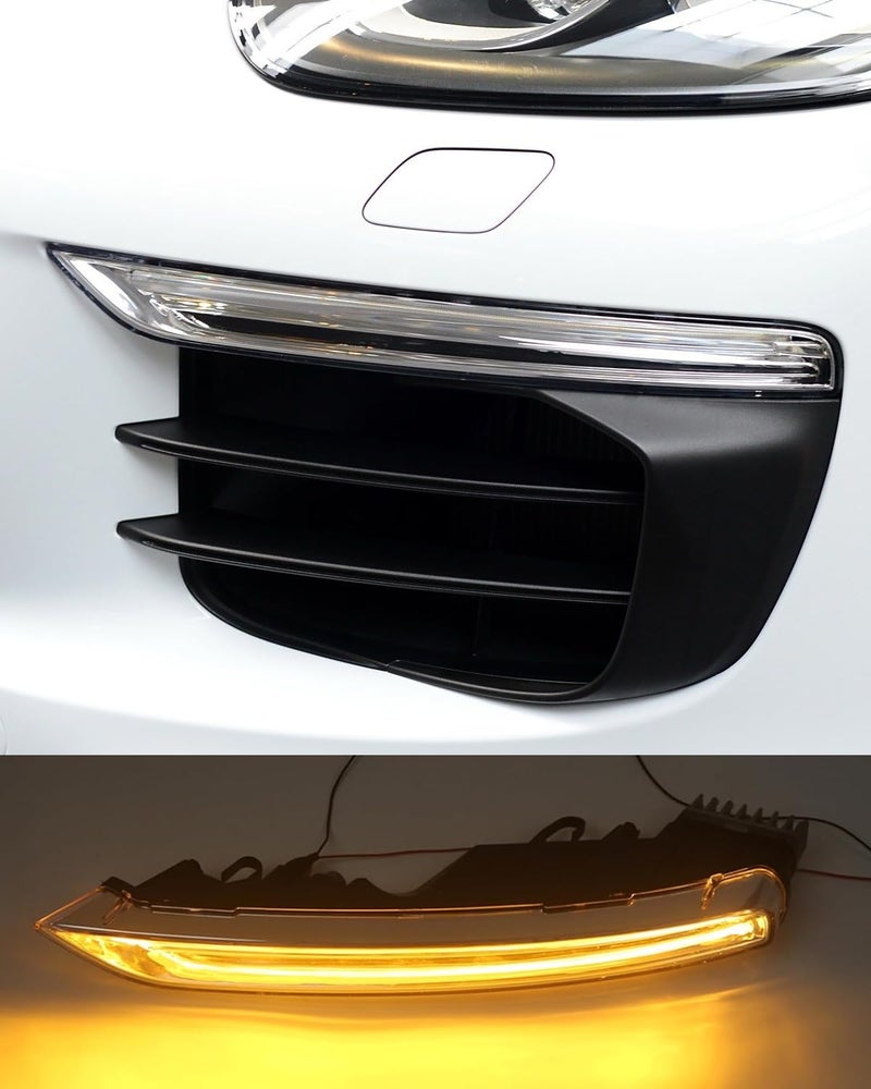 SHSBSCAR LED Daytime Running Light, Light Left Replacement Compatible with Porsche Cayenne (2015-2018), Replace OEM Part # 95863118130 - Image 3