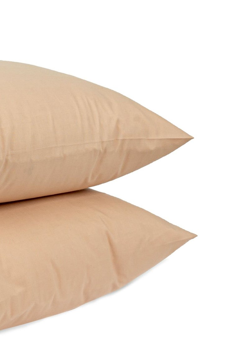 Home of linens طقم غطاء وسادة قطن بيج 50×70  - Image 2