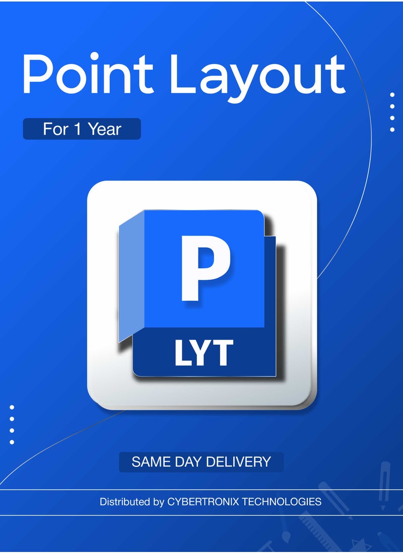 Autodesk - Autodesk Point Layout – 1 Year Subscription | SAME DAY DELIVERY - Image 1