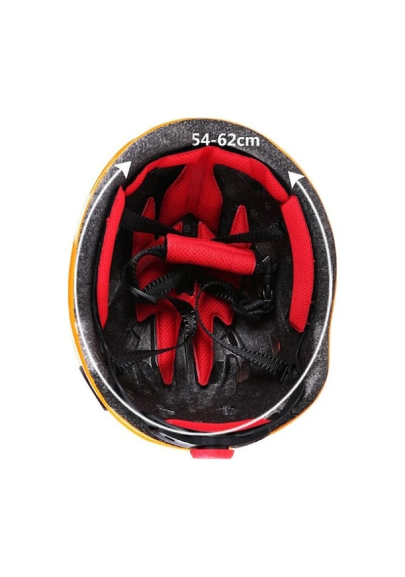 Climbing Helmet: 57-62cm Adjustable Head Circumference, High-strength PC Shell + EPS Cushioning Layer for Dual Impact Protection - Lightweight 290g With Breathable Holes, Removable Mesh Lining, Headla - Image 3