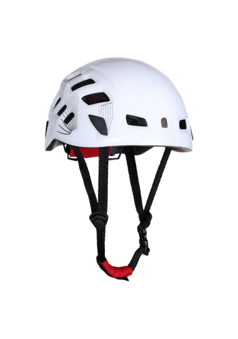 Climbing Helmet: 57-62cm Adjustable Head Circumference, High-strength PC Shell + EPS Cushioning Layer for Dual Impact Protection - Lightweight 290g With Breathable Holes, Removable Mesh Lining, Headla - Image 1
