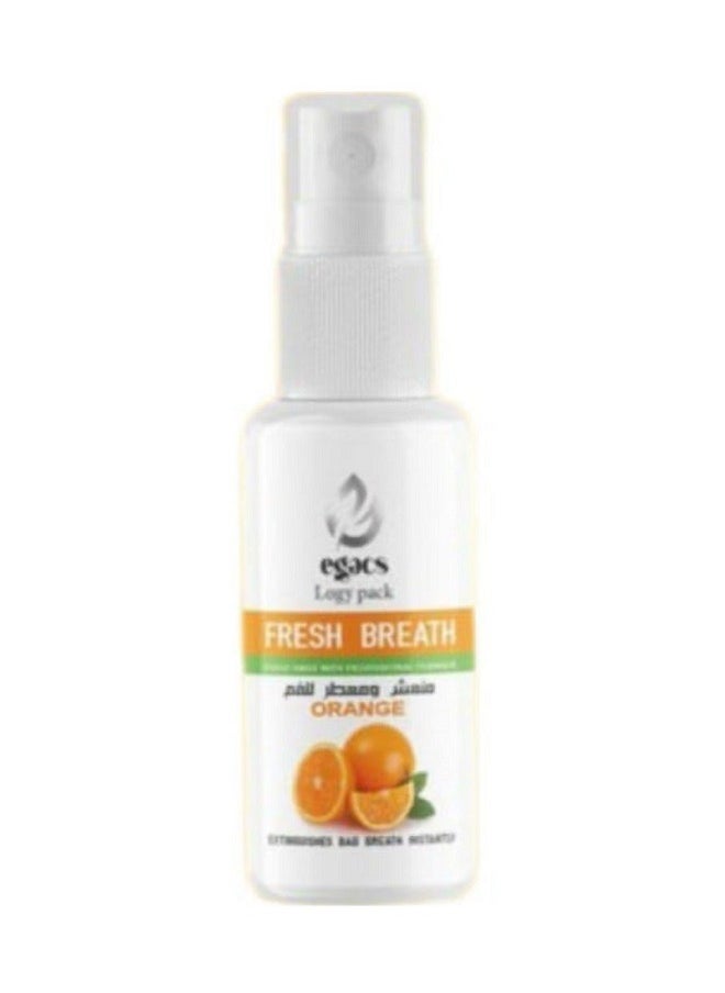 Egacs Cosmetics - Fresh Breath Spray Orange 30ml - Image 1