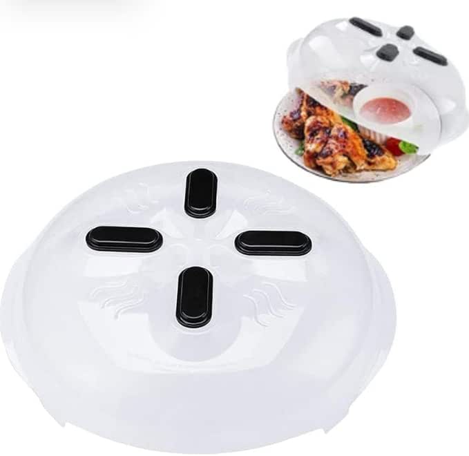Generic Microwave Food Cover with Steam Vents, 29.5 cm/11.6 inch .smk
