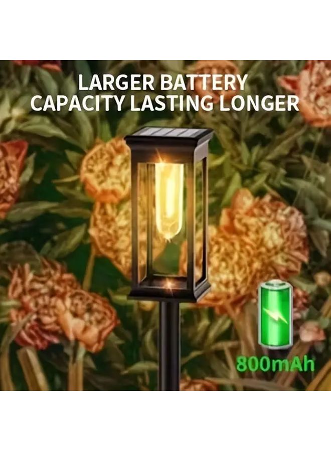 6 Pcs Solar Pathway Lights Outdoor Auto On Off Garden Lawn Landscape Lighting - Image 3