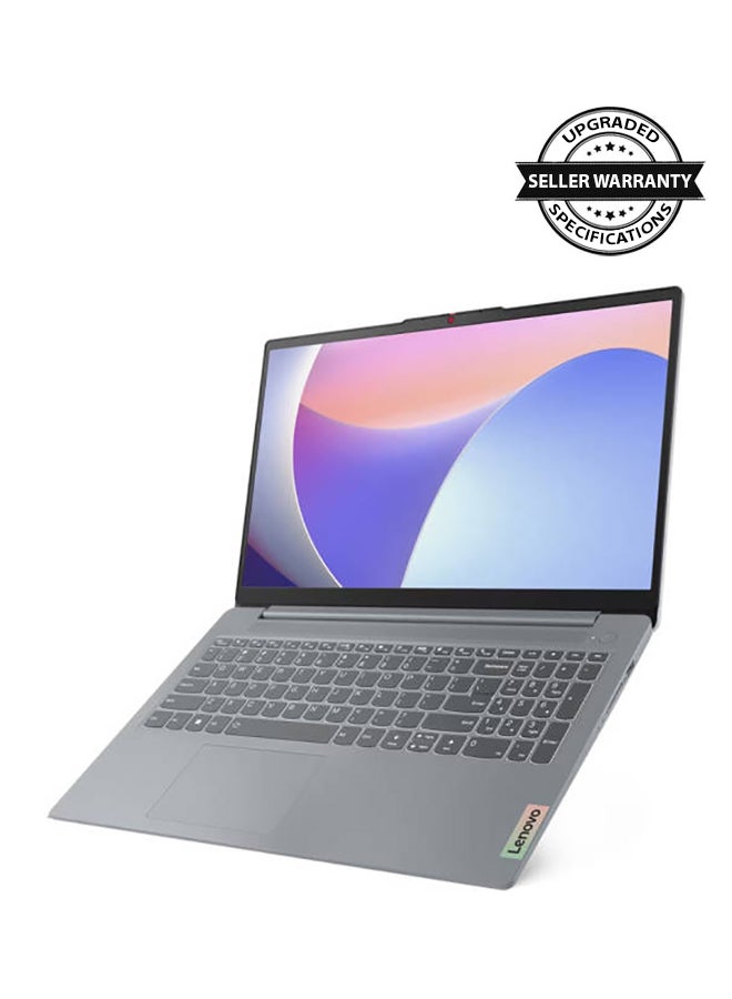 Lenovo IdeaPad Slim 3 15IRU8 (Upgraded Version) Laptop With 15.6-Inch Display, Core i3-1305U Procesoor/8GB RAM/512GB SSD/Intel Iris Xe Graphics/Windows 11 English Arctic Grey - Image 1