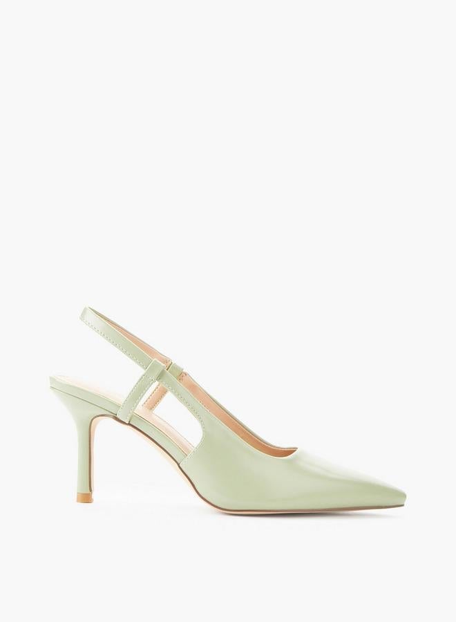 Paprika Women Stiletto Heel Slingback Shoes - Image 1