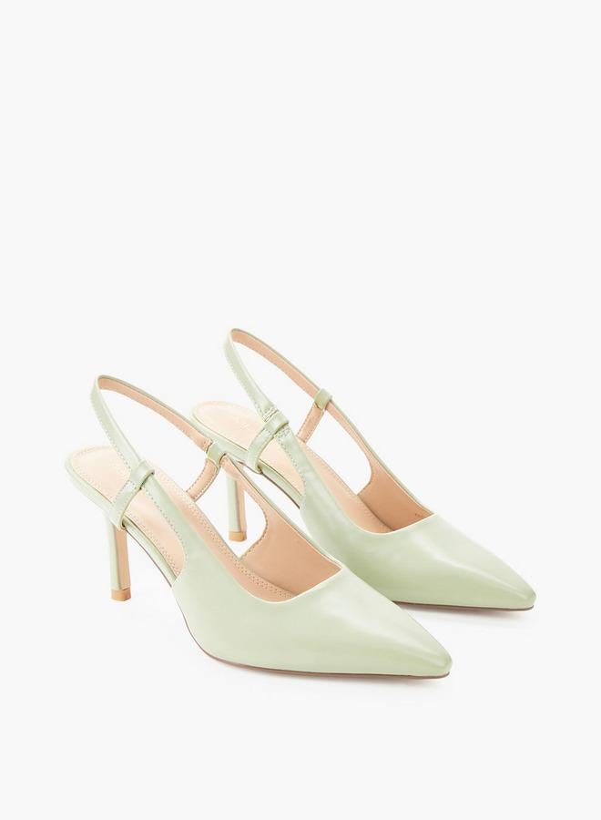 Paprika Women Stiletto Heel Slingback Shoes - Image 2