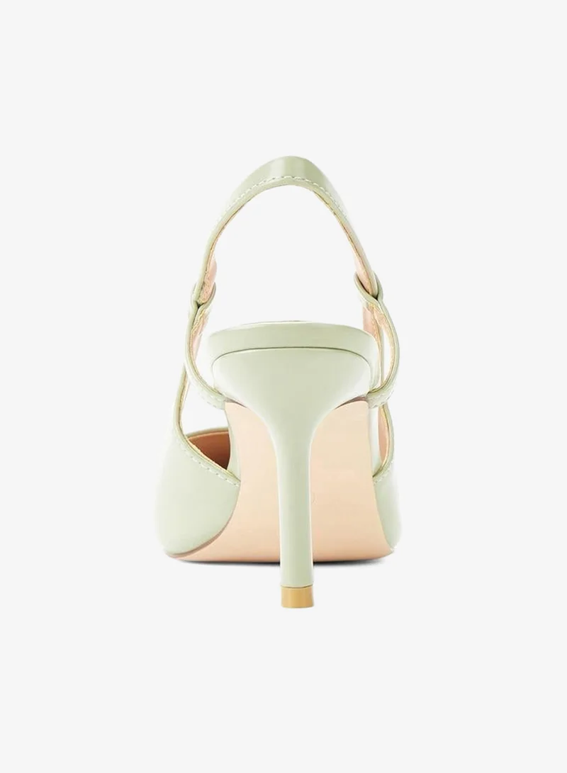 Paprika GREEN Women Stiletto Heel Slingback Shoes for Women | Best Price UAE