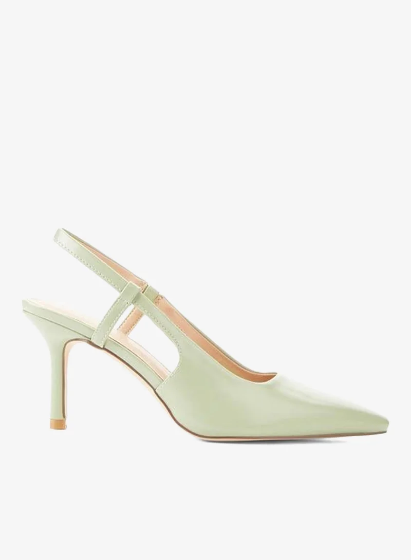 Paprika GREEN Women Stiletto Heel Slingback Shoes for Women | Best Price UAE