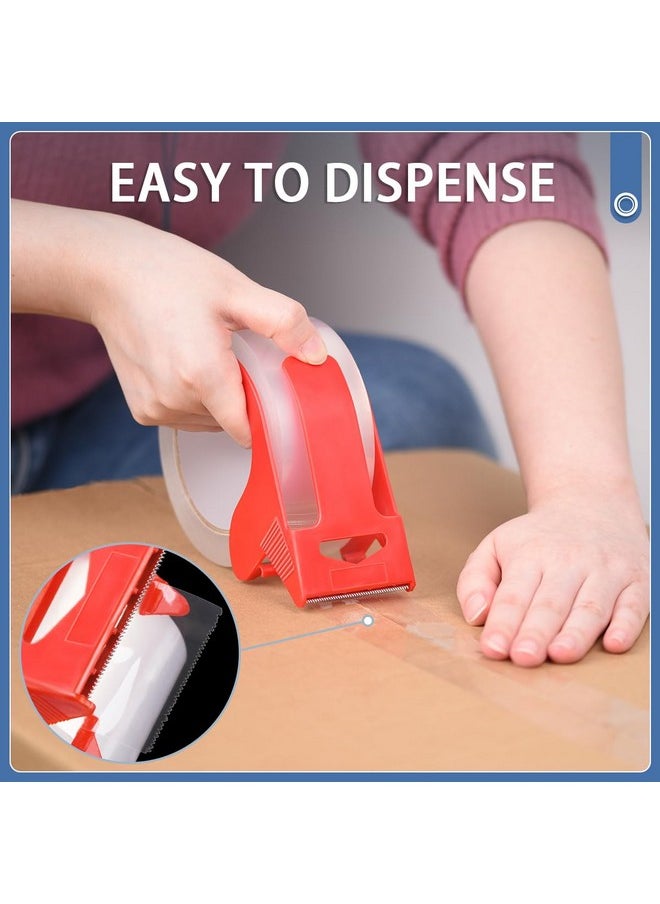 Sopito Shipping Tape No Noise Family Use Packing Tape With Dispenser 1.88 X 2362''(65.6 Yds) Heavy Duty Clear Tape Refills 6 Rolls  - Image 4