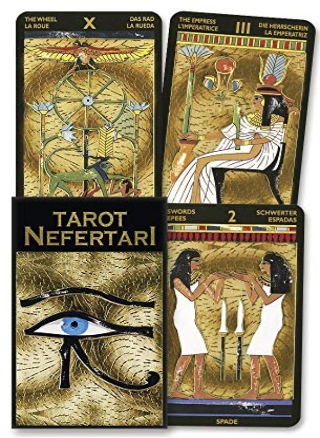 Nefertaris Tarots by Lo Scarabeo Paperback 
