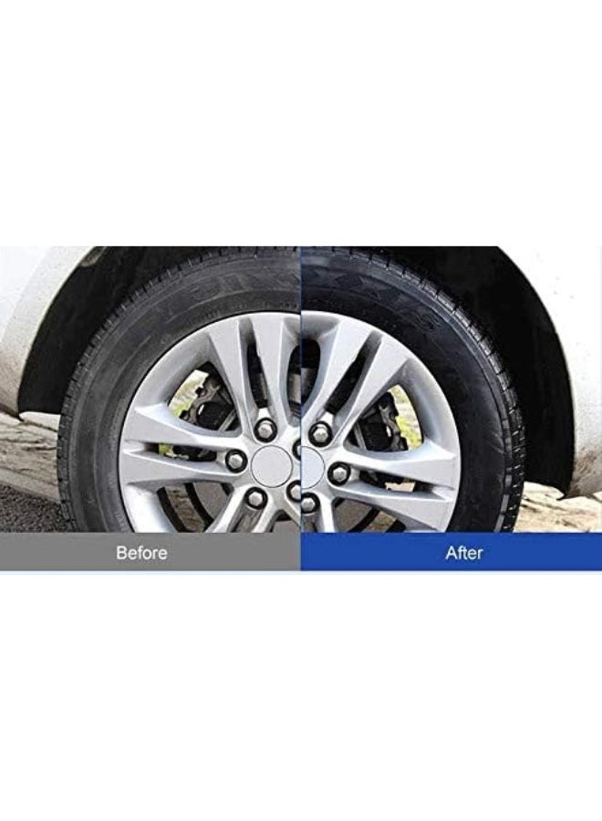 Flamingo Car Tire Foam Polish (650ml) - Powerful Tire & Wheel Cleaner and Shine Restorer | Long-Lasting Dazzling Wet Look for Car Care - Image 3