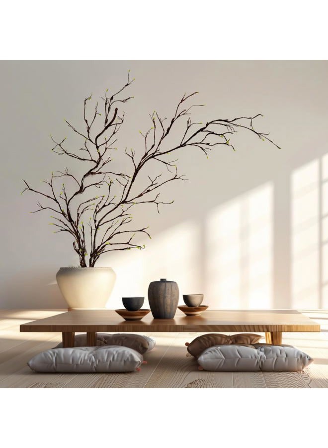 nuuubik 118 Inches Artificial Fake Tree Branches for Decoration, Malleable Floral Tree Branches with Sprout, Twigs Vines Ivy Rattan Grapevines Wall Fake Hanging Plants, Arch Jungle for Home Wedding - Image 1