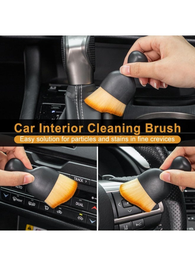 Detail Brushes Car, Car Duster Interior Cleaning Tool, Car Interior Dust Sweeping Soft, Soft Bristles Brush Cleaning Tool, Car Interior Accessories - Image 5