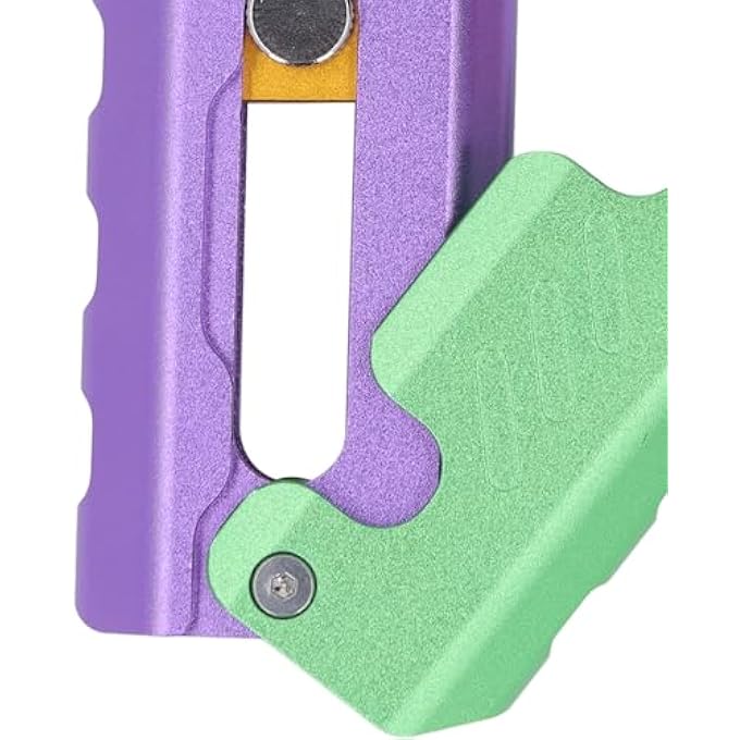 Vomeko 3D Printing Fidget Knife Toy for Adults,Knife Toy,Carrot Knife Toy, G RAVITY Anxiety Relief Bottle Opener Aluminium Alloy Portable Carrot Knife Toy with Storage Bag - Image 2