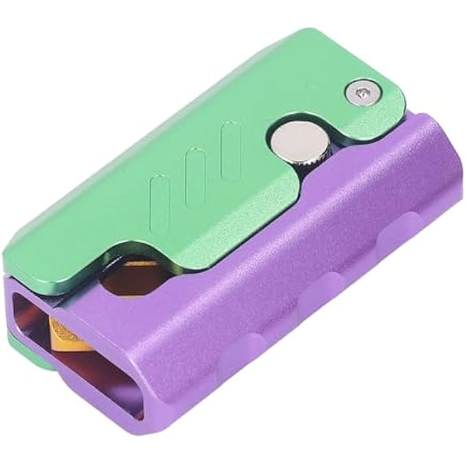 Vomeko 3D Printing Fidget Knife Toy for Adults,Knife Toy,Carrot Knife Toy, G RAVITY Anxiety Relief Bottle Opener Aluminium Alloy Portable Carrot Knife Toy with Storage Bag - Image 4