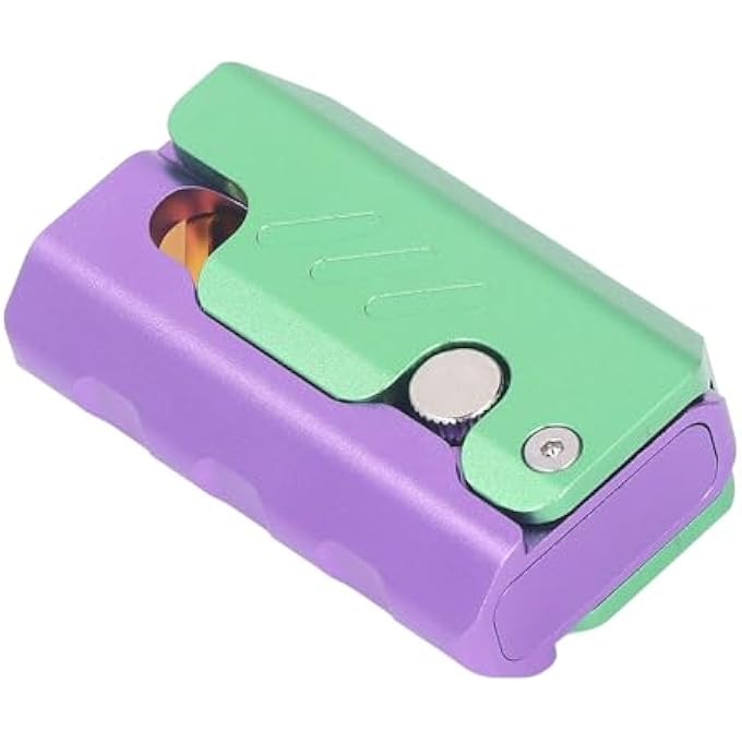 Vomeko 3D Printing Fidget Knife Toy for Adults,Knife Toy,Carrot Knife Toy, G RAVITY Anxiety Relief Bottle Opener Aluminium Alloy Portable Carrot Knife Toy with Storage Bag - Image 5