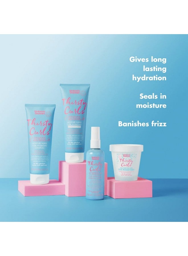 أومبيرتو جيانيني بلسم ترطيب الشعر المجعد من أومبرتو جيانيني ثيرستي كيرلز مويستشر سيرج، 8.4 أونصة سائلة - للشعر الجاف والمجفف، المجعد والمتموج والمتعرج من 2a إلى 4c - نباتي وخالٍ من القسوة - خالٍ من السيليكون والكبريتات والبارابين - Image 5