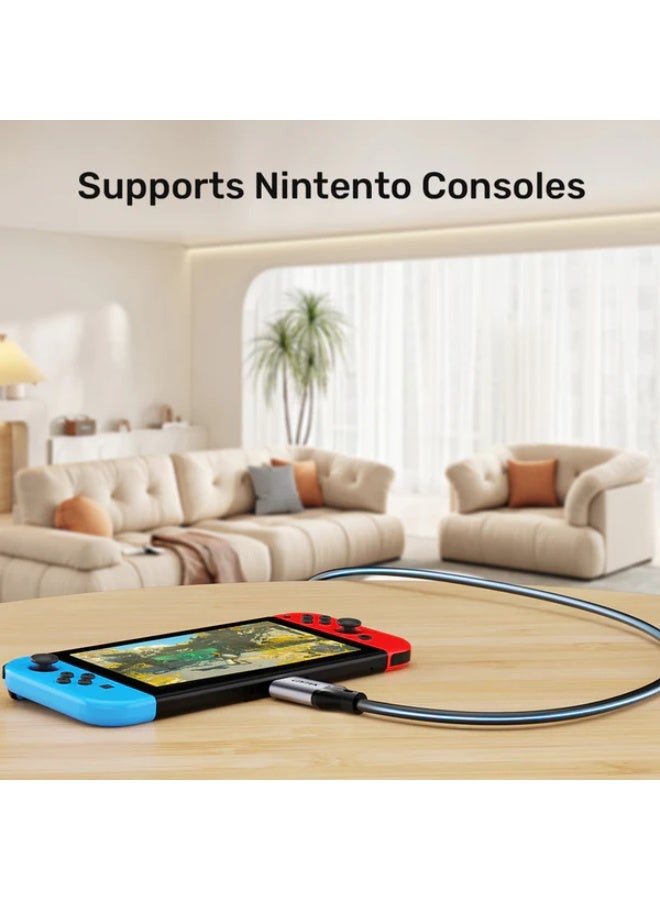 UNITEK كابل USB-C إلى Ethernet – LAN جيجابت، توصيل وتشغيل، دعم Thunderbolt 3/4، غلاف من الألمنيوم - Image 3