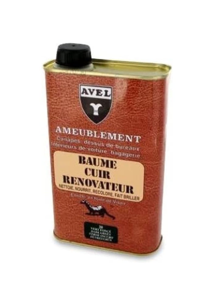 SAPHIR Avel Renovator Liquid Balm for Leather 500ml (Light Brown)