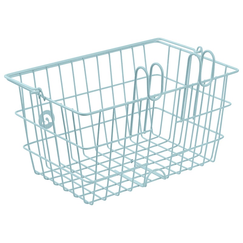 Retrospec Rï»¿etrospec Apollo-Lite Lift-Off Front Bike Basket, Lightweight Steel ï»¿with Integrated Detachable Hooks and Built-in Handle for Easy Assembly and Portability - Image 2