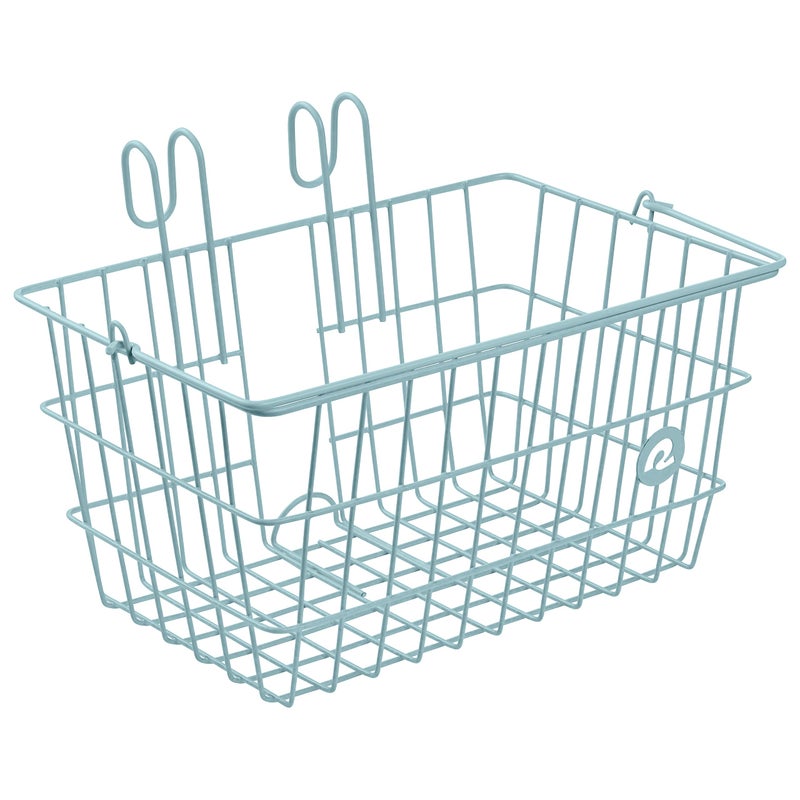 Retrospec Rï»¿etrospec Apollo-Lite Lift-Off Front Bike Basket, Lightweight Steel ï»¿with Integrated Detachable Hooks and Built-in Handle for Easy Assembly and Portability - Image 1