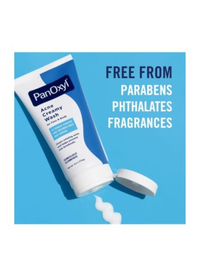 Benzoyl Panoxyl Acne Creamy Wash For Face And Body - 170gm - Image 4