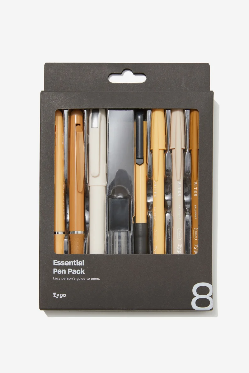 تايبو حزمة أقلام أساسية