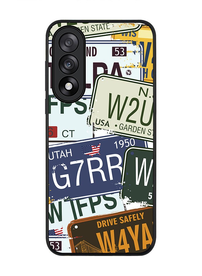 Stylizedd For OnePlus Nord 5 / Ace 5 Ultra Case,Slim fit Camera Protection, Shockproof Thin Phone cover  - Number Plates