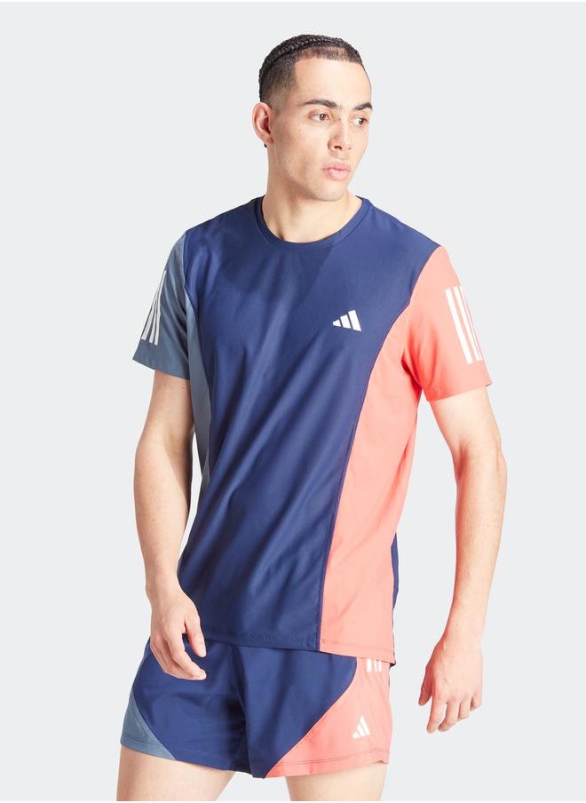 Adidas - Own The Run Color Block T-Shirt - Image 1