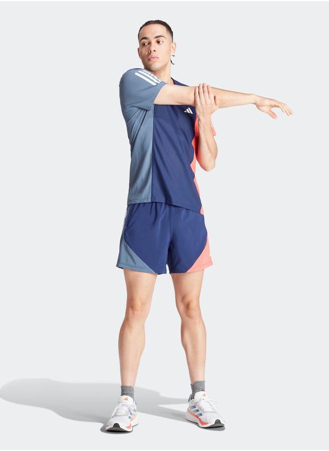 Adidas - Own The Run Color Block T-Shirt - Image 1