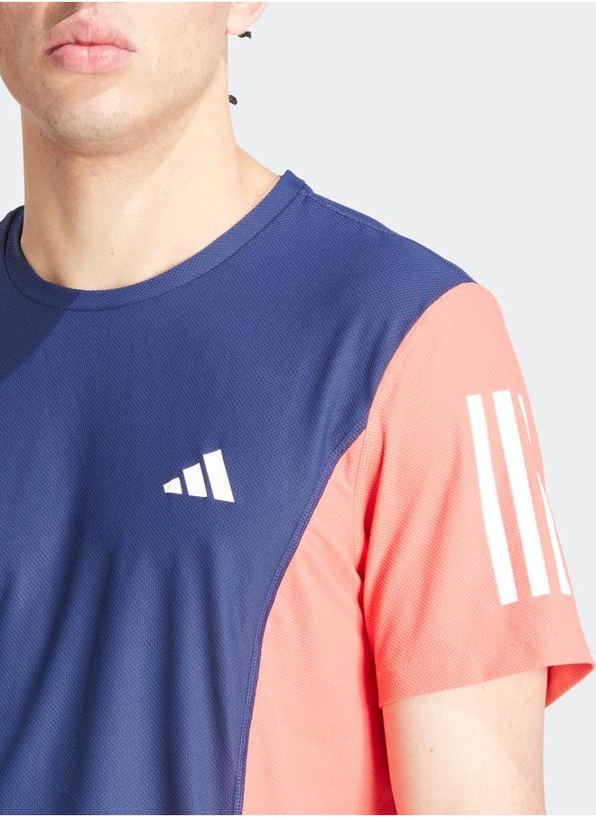 Adidas - Own The Run Color Block T-Shirt - Image 1