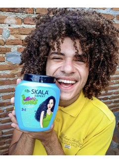SKALA SKALA Hair Type 3ABC Mais Cachos - More Curls Eliminate Anti Frizz, For Curly Hair 2 in 1 Conditioning Treatment Cream and Cream To Comb - 35.2Oz  - Image 5