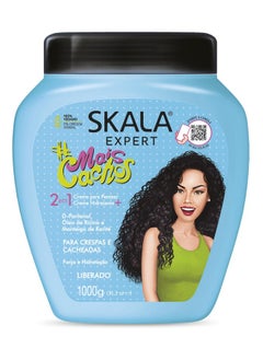 SKALA SKALA Hair Type 3ABC Mais Cachos - More Curls Eliminate Anti Frizz, For Curly Hair 2 in 1 Conditioning Treatment Cream and Cream To Comb - 35.2Oz  - Image 1