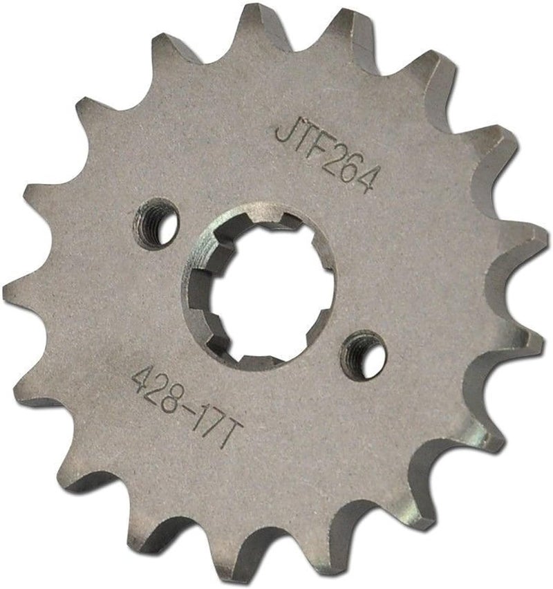 QASULER 428 17T Motorcycle Front Sprocket - Image 1