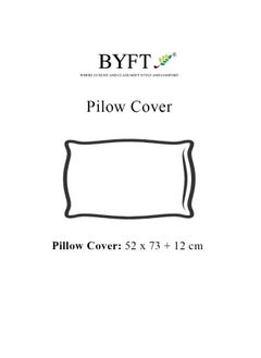 BYFT Tulip (Charcoal) Single Size Flat Sheet and Pillow Covers with 1 cm Satin Stripe (Set of 2 Pcs) 100% Cotton, Soft and Luxurious Hotel Quality Bed linen-300 TC  - Image 5