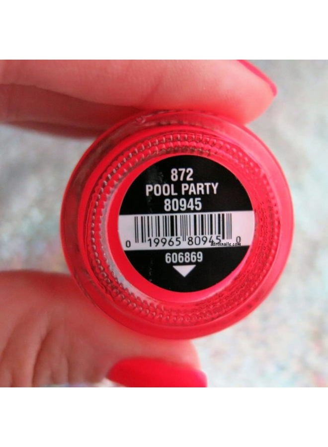 China Glaze Nail Lacquer with Hardeners:Pool Party - Image 5
