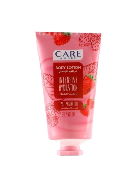 لوشن للجسم ترطيب مكثف سريع الامتصاص برائحة الفراولة - 150 مل