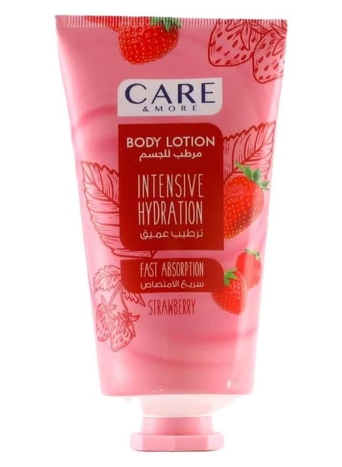 لوشن للجسم ترطيب مكثف سريع الامتصاص برائحة الفراولة - 150 مل