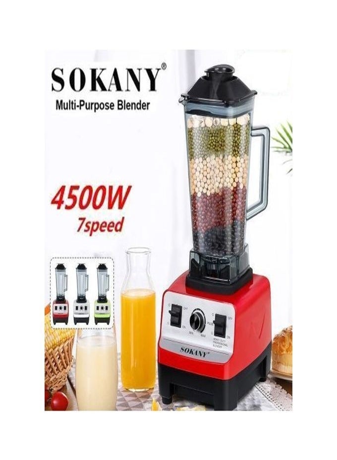 Sokany Multi-purpose Blender SK-444 Sokany 7 Speed - 4500 W