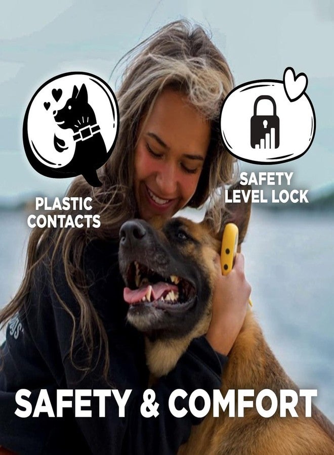 Dogtra CUE Yellow - E-Collar for Dogs Training Collar with Remote - Training Made Easy for Everyday Dog Owners - Gentle Vibration, Custom Boost, Waterproof, Rechargeable, 400-Yard Range System - Image 5