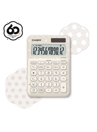 آلة حاسبة مكتبية CASIO MS-20UC-JWE-W-DC