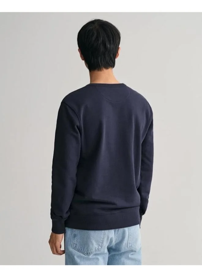 GANT Sail Print Crew Neck Pulloover