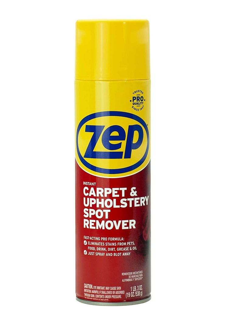 Zep Instant Spot And Carpet Stain Remover 19 Oz