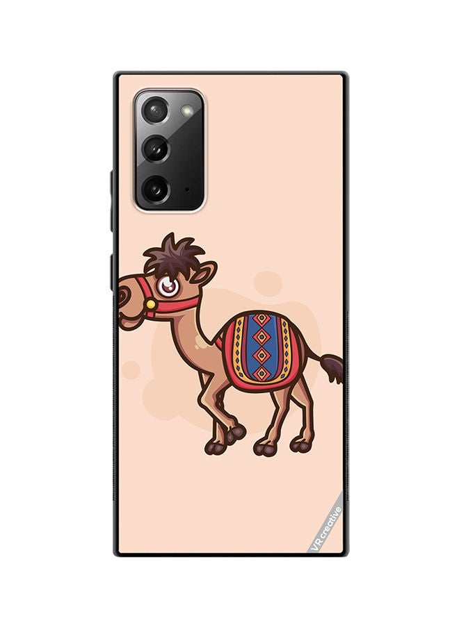 VR CREATIVE Protective Case Cover For Samsung Galaxy Note20 5G Cartoon Camel Design Multicolour - Image 1